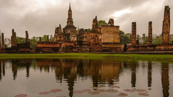 Parco storico di Sukhothai: un'immagine unica di una delle sue più grandi attrazioni