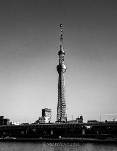 Tokyo _ Tokyo Tower BnW